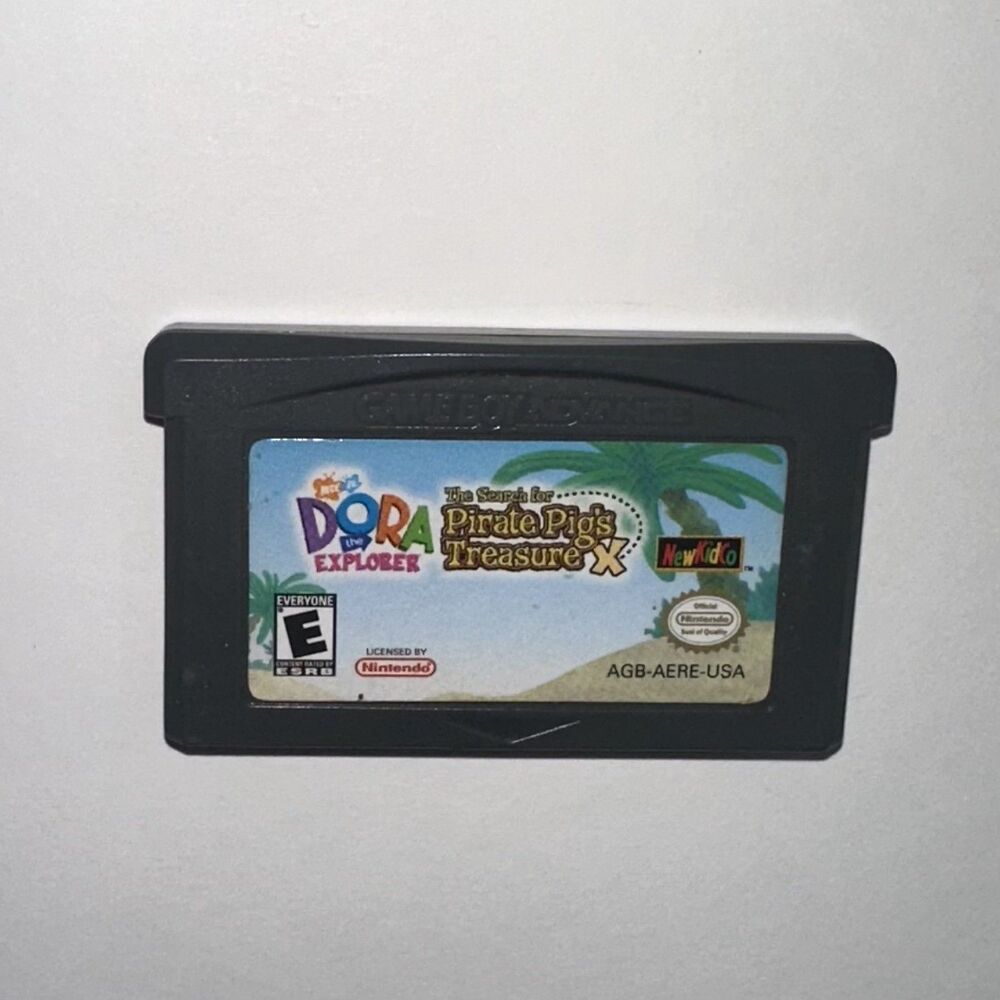 Dora the Explorer: The Hunt for Pirate Pig's Treasure GBA Authentic Tested GBA